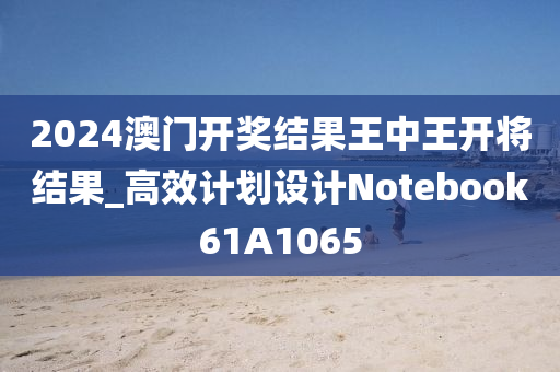 2024澳门开奖结果王中王开将结果_高效计划设计Notebook61A1065