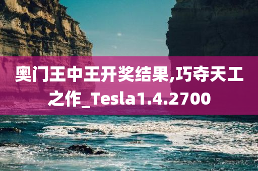 奥门王中王开奖结果,巧夺天工之作_Tesla1.4.2700