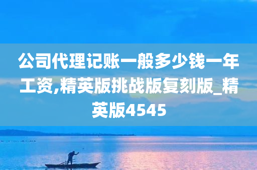 公司代理记账一般多少钱一年工资,精英版挑战版复刻版_精英版4545