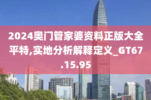 2024奥门管家婆资料正版大全平特,实地分析解释定义_GT67.15.95