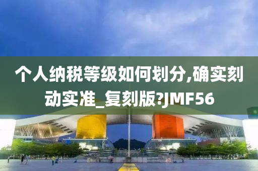 个人纳税等级如何划分,确实刻动实准_复刻版?JMF56