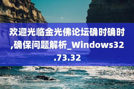 欢迎光临金光佛论坛确时确时,确保问题解析_Windows32.73.32