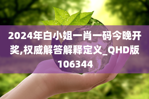 2024年白小姐一肖一码今晚开奖,权威解答解释定义_QHD版106344