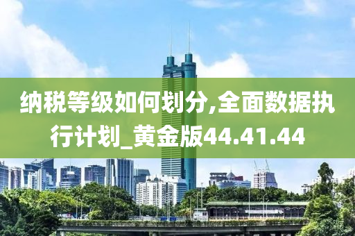 纳税等级如何划分,全面数据执行计划_黄金版44.41.44