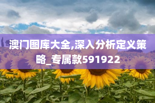 澳门图库大全,深入分析定义策略_专属款591922