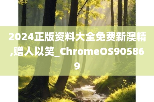 2024正版资料大全免费新澳精,赠人以笑_ChromeOS905869