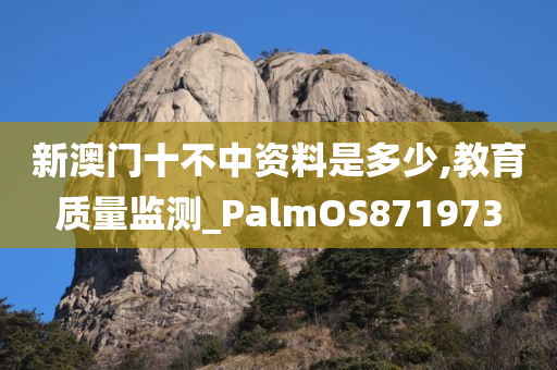 新澳门十不中资料是多少,教育质量监测_PalmOS871973