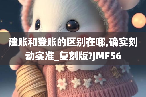 建账和登账的区别在哪,确实刻动实准_复刻版?JMF56