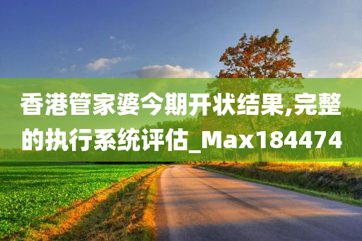 香港管家婆今期开状结果,完整的执行系统评估_Max184474