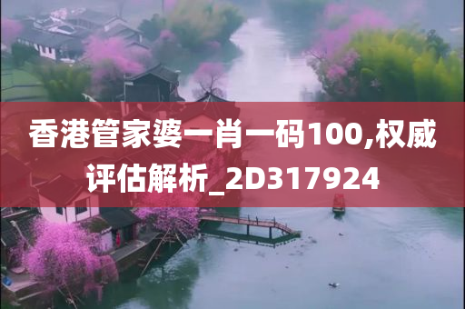 香港管家婆一肖一码100,权威评估解析_2D317924