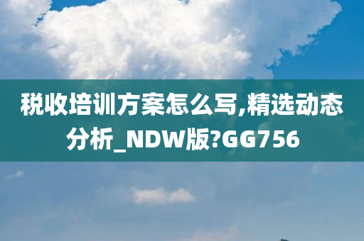 税收培训方案怎么写,精选动态分析_NDW版?GG756