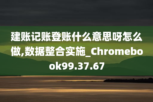 建账记账登账什么意思呀怎么做,数据整合实施_Chromebook99.37.67