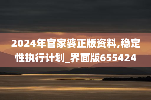 2024年官家婆正版资料,稳定性执行计划_界面版655424