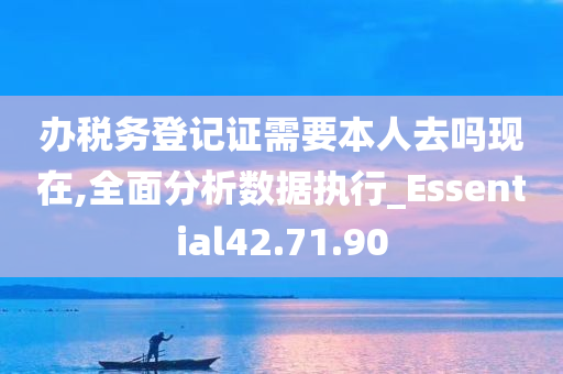 办税务登记证需要本人去吗现在,全面分析数据执行_Essential42.71.90