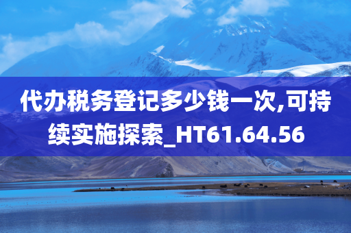 代办税务登记多少钱一次,可持续实施探索_HT61.64.56