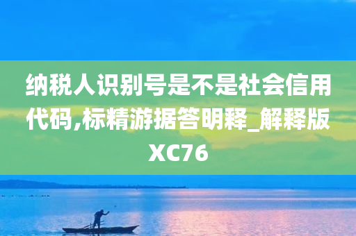 纳税人识别号 社会信用代码