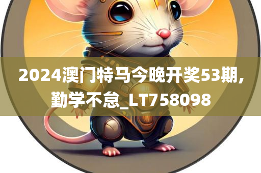 2024澳门特马今晚开奖53期,勤学不怠_LT758098