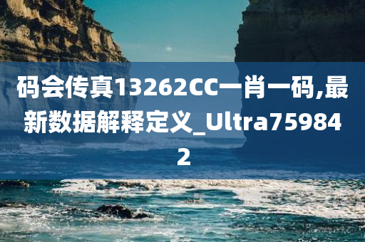 码会传真13262CC一肖一码,最新数据解释定义_Ultra759842