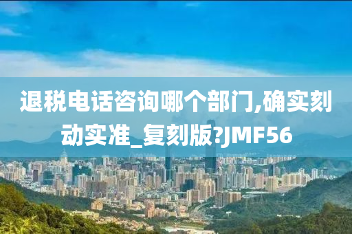 退税电话咨询哪个部门,确实刻动实准_复刻版?JMF56