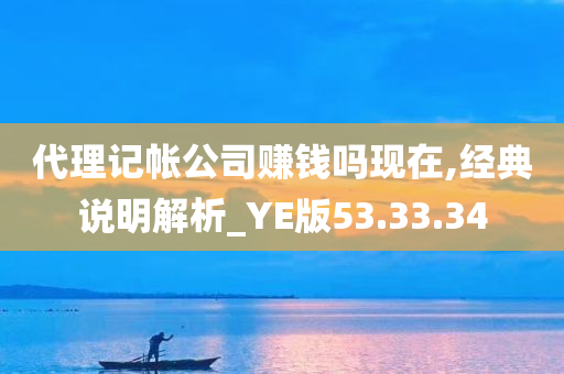 代理记帐公司赚钱吗现在,经典说明解析_YE版53.33.34