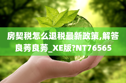 房契税怎么退税最新政策,解答良莠良莠_XE版?NT76565