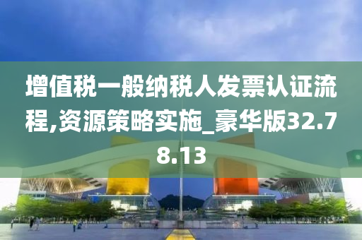 增值税一般纳税人发票认证流程,资源策略实施_豪华版32.78.13