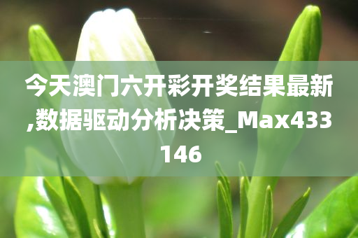 今天澳门六开彩开奖结果最新,数据驱动分析决策_Max433146