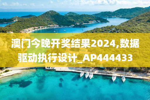 澳门今晚开奖结果2024,数据驱动执行设计_AP444433