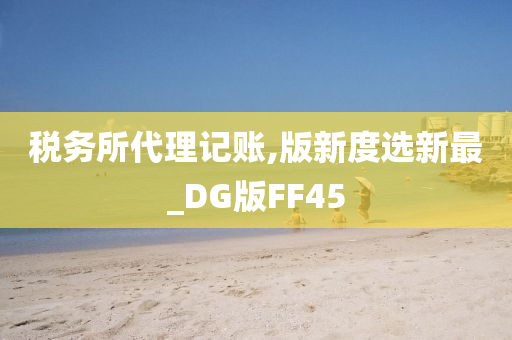 税务所代理记账,版新度选新最_DG版FF45