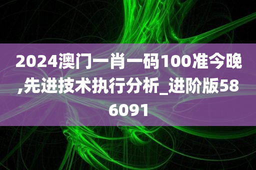 2024澳门一肖一码100准今晚,先进技术执行分析_进阶版586091