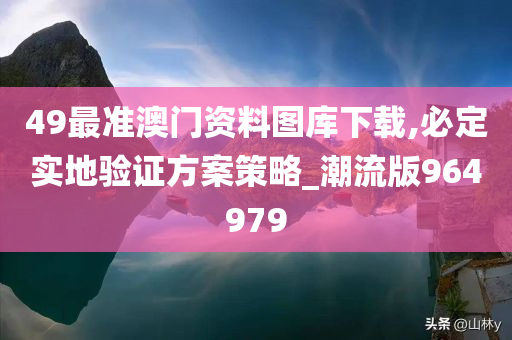 49最准澳门资料图库下载,必定实地验证方案策略_潮流版964979