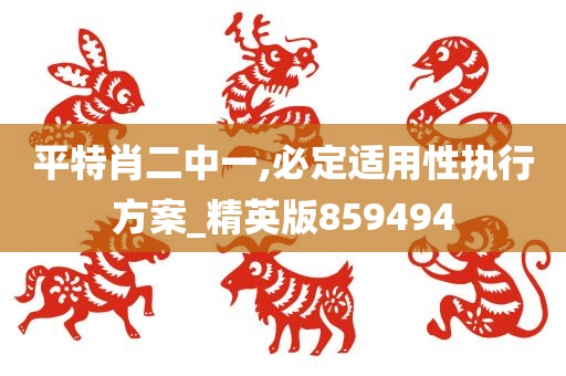 平特肖二中一,必定适用性执行方案_精英版859494