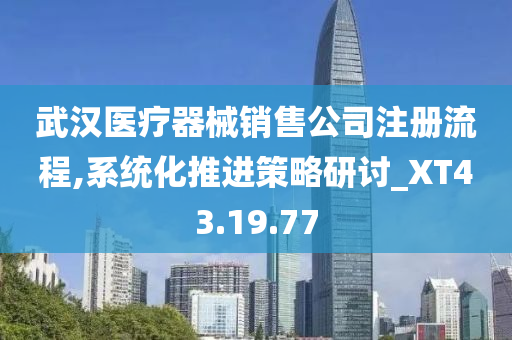 武汉医疗器械销售公司注册流程,系统化推进策略研讨_XT43.19.77