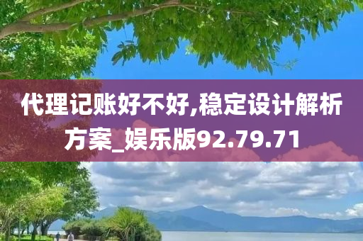 代理记账好不好,稳定设计解析方案_娱乐版92.79.71