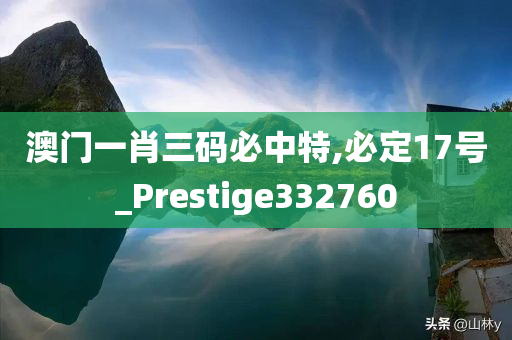 澳门一肖三码必中特,必定17号_Prestige332760