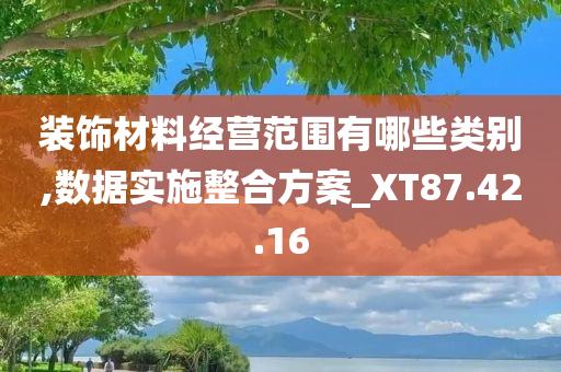 装饰材料经营范围有哪些类别,数据实施整合方案_XT87.42.16