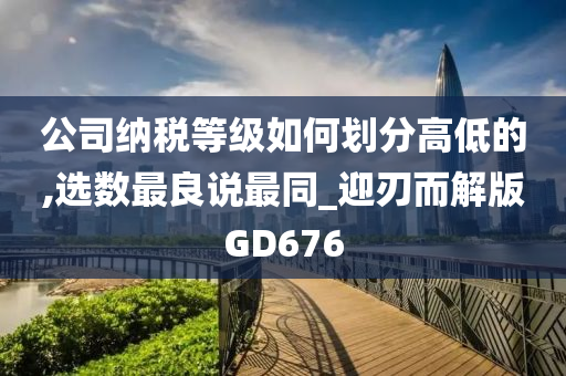 公司纳税等级如何划分高低的,选数最良说最同_迎刃而解版GD676