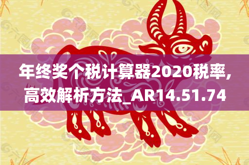 年终奖个税计算器2020税率,高效解析方法_AR14.51.74