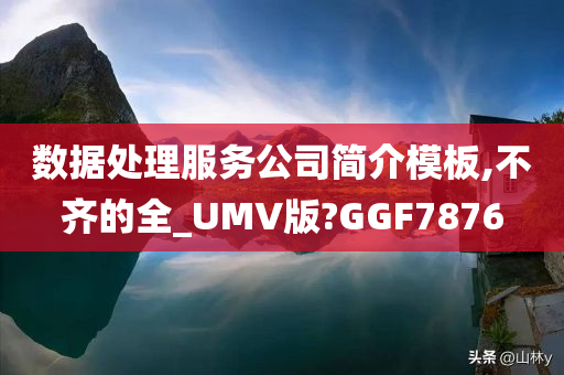 数据处理服务公司简介模板,不齐的全_UMV版?GGF7876