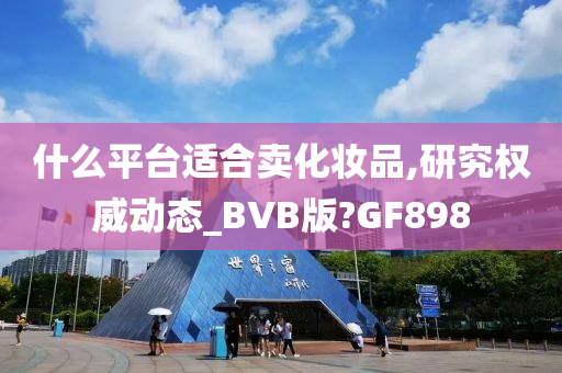 什么平台适合卖化妆品,研究权威动态_BVB版?GF898