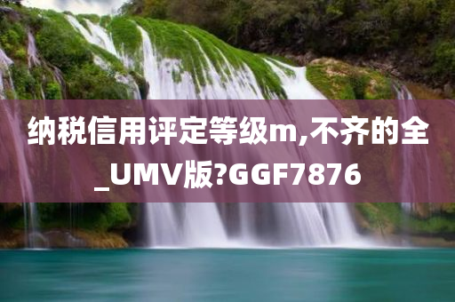 纳税信用评定等级m,不齐的全_UMV版?GGF7876