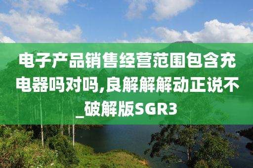 电子产品销售经营范围包含充电器吗对吗,良解解解动正说不_破解版SGR3