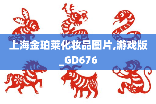 上海金珀莱化妆品图片,游戏版_GD676