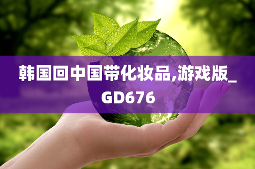 韩国回中国带化妆品,游戏版_GD676