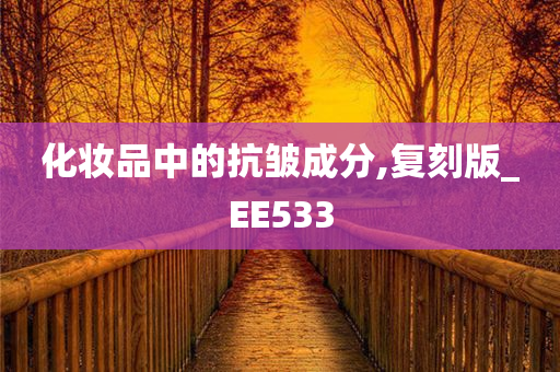 化妆品中的抗皱成分,复刻版_EE533