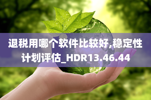 退税用哪个软件比较好,稳定性计划评估_HDR13.46.44