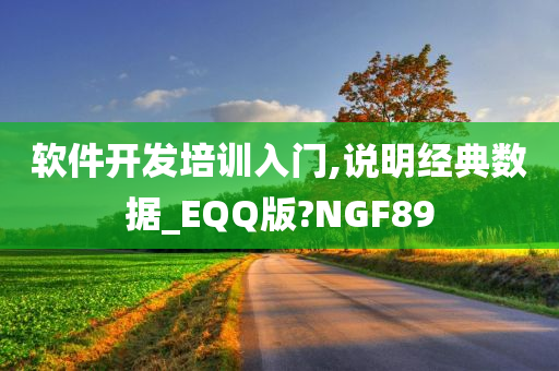 软件开发培训入门,说明经典数据_EQQ版?NGF89