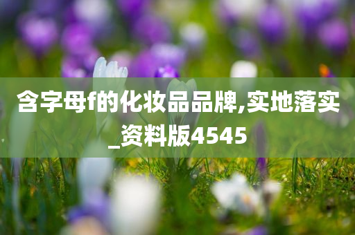 含字母f的化妆品品牌,实地落实_资料版4545