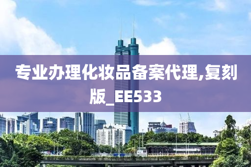 专业办理化妆品备案代理,复刻版_EE533