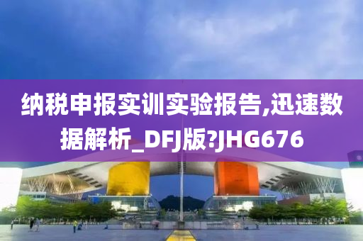 纳税申报实训实验报告,迅速数据解析_DFJ版?JHG676